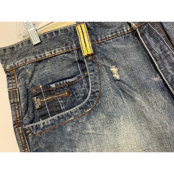 Pepe Blue Jeans Brent Med Carma 40 x 33 Made in London UK NEW - Picture 6 of 11